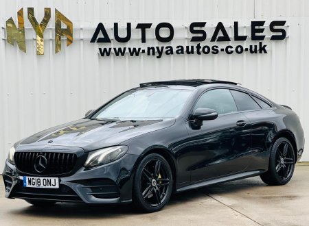 MERCEDES-BENZ E CLASS 2.0 E220d AMG Line (Premium) G-Tronic+ Euro 6 (s/s) 2dr